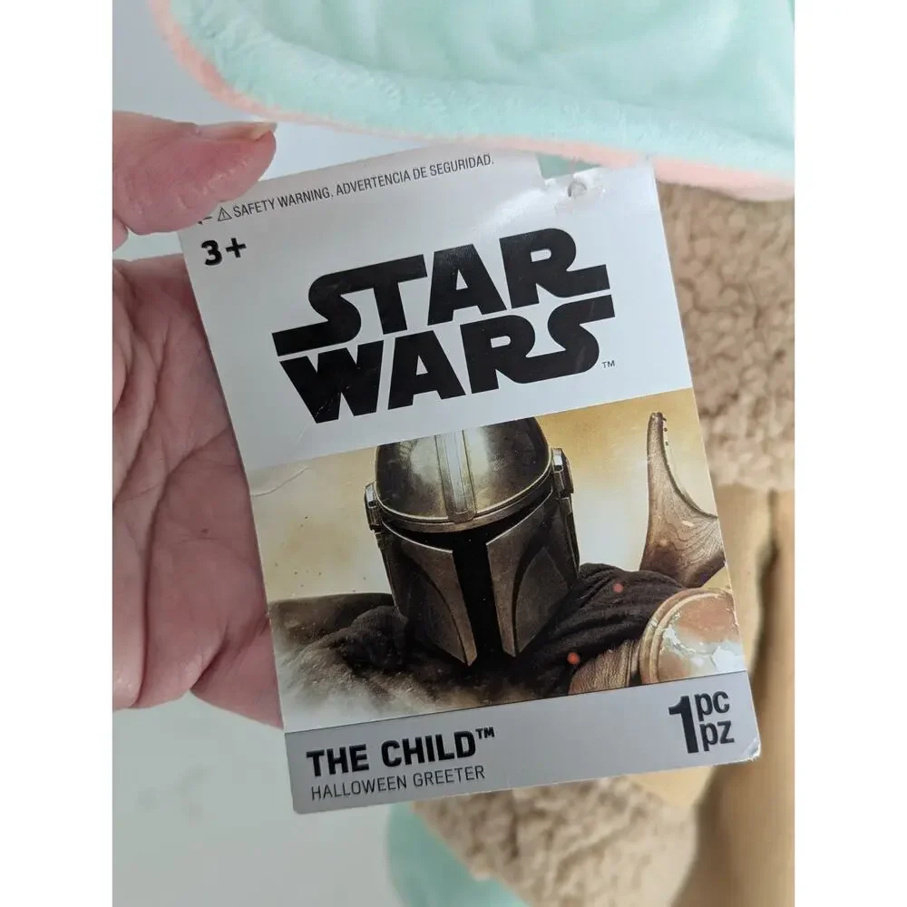 Mandalorian The Child Halloween Greeter NWT Decoration